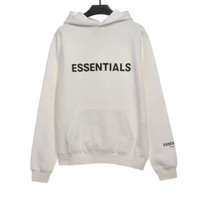 Fear of God Chest Silicone Lettering Hoodie Reps