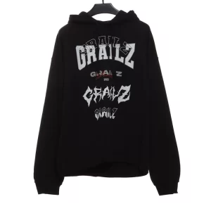 Grailz Lightning Letter Hoodie Reps