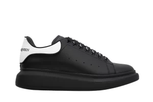 ALEXANDER MCQUEEN SHOW LEATHER PLATFORM TRAINERS – BLACK