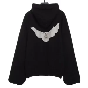 three-party joint peace dove print hoodie Reps