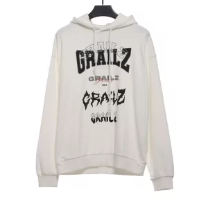 Grailz lightning letter hoodie Reps