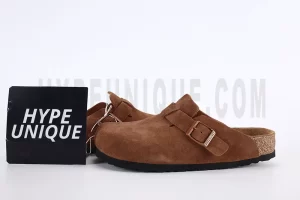 BK ‘Boston Soft’ Suede Brown Red 1009542