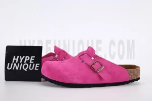 BK ‘Boston Soft’ Suede Pink 059361