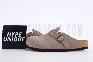BK ‘Boston Soft’ Suede Taupe 059361