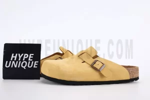 BK ‘Boston Soft’ Suede Yellow 059361