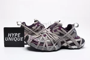 Balenc1@ga 3XL lace-up Sneakers Purple
