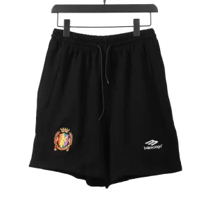 Balenc1@ga  Co-branded Football Shorts