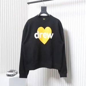 Drew Yellow Heart Logo Sweatshirt