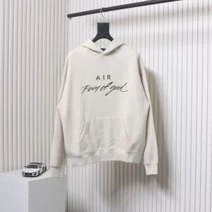 Fear Of God Air Letter Print Hoodie