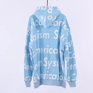 Denim Tears x Arthur Jafa Systemic Racism Controls America Zip Up Hoodie