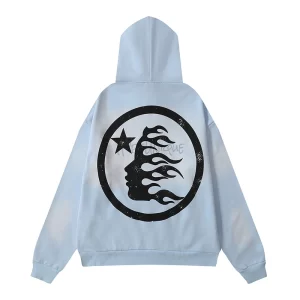 Hellstar Uniform Hoodie Blue Replica