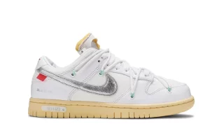 Dunk Low Off-White Lot 1 Replica