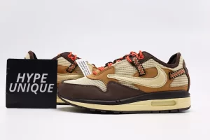 TRAVIS SCOTT X AIR MAX 1 ‘BAROQUE BROWN’