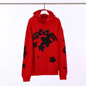 Sp5der Beluga Hoodie ‘Red’
