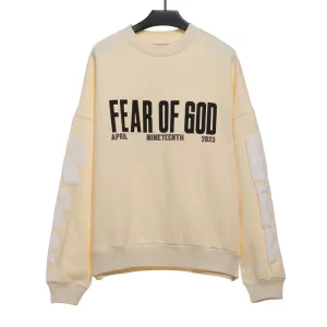 Fear of God Joint RRR123 round neck sweatshirt Reps
