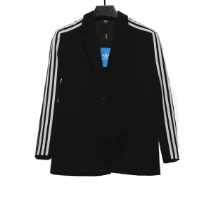 Co-branded Solid Color Lapel Single-Row Blazer Replica