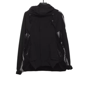 Three-Party Joint Detachable Functional Work Jacket